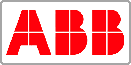 ABB logo representing ABB Robotics' industrial automation solutions, including ABB industrial robots (IRB series like IRB 2600, IRB 6700), collaborative robots (YuMi, GoFa), and robot controllers (OmniCore, IRC5) programmed with RobotStudio simulation software. Features TrueMove and QuickMove motion control, Machine Vision integration, SafeMove safety technology (ISO 10218 compliant), and end-effector customization for welding torches, grippers and specialized tooling. Supports Industry 4.0 standards (OPC UA, Ethernet/IP) for welding, material handling, and assembly applications across automotive, electronics, food & beverage, and logistics industries.