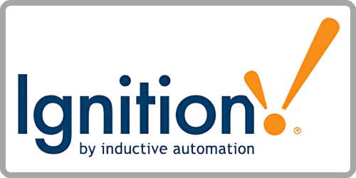 Ignition SCADA logo representing Ignition by Inductive Automation, a scalable SCADA and IIoT platform for industrial automation. Features include real-time monitoring, data visualization, MQTT and OPC UA connectivity, edge computing, and web-based deployment for seamless control and analytics.
