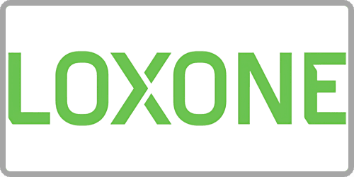 Loxone logo representing Loxone smart home and building automation solutions, including Loxone Miniservers for intelligent control of lighting, climate, security, and energy management. Features KNX, Modbus, and DALI compatibility, predictive heating algorithms, and decentralized automation for scalable residential to commercial applications. Integrates seamlessly via the Loxone App, Touch Panels, and voice assistants (Alexa, Google Assistant, Siri).